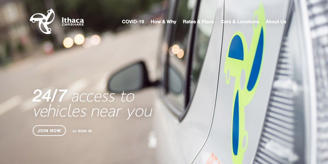 Ithaca Carshare Website